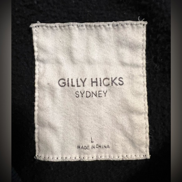 🏝️NAVY BLUE Crewneck by Gilly Hicks — GH— Bondi Beach Club 1932 — Youth Large - Picture 2 of 6